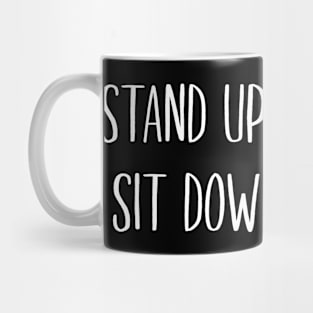 Stand up for peace Mug